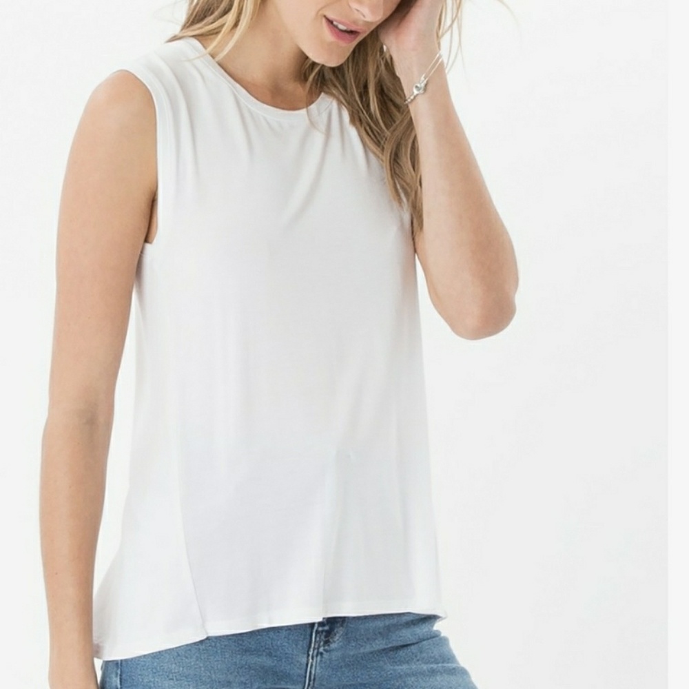 Z Supply premium sleek jersey  muscle tee - Picture 2 of 3